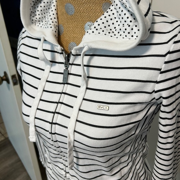 RVCA reversible two in one hoodie XS - Picture 3 of 9